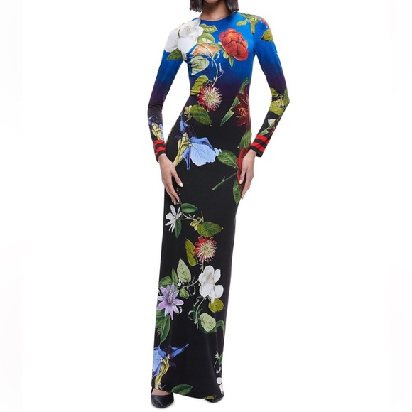 ALICE + OLIVIA Delora Maxi dress - Picture 1 of 3